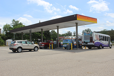 Commercial fueling location